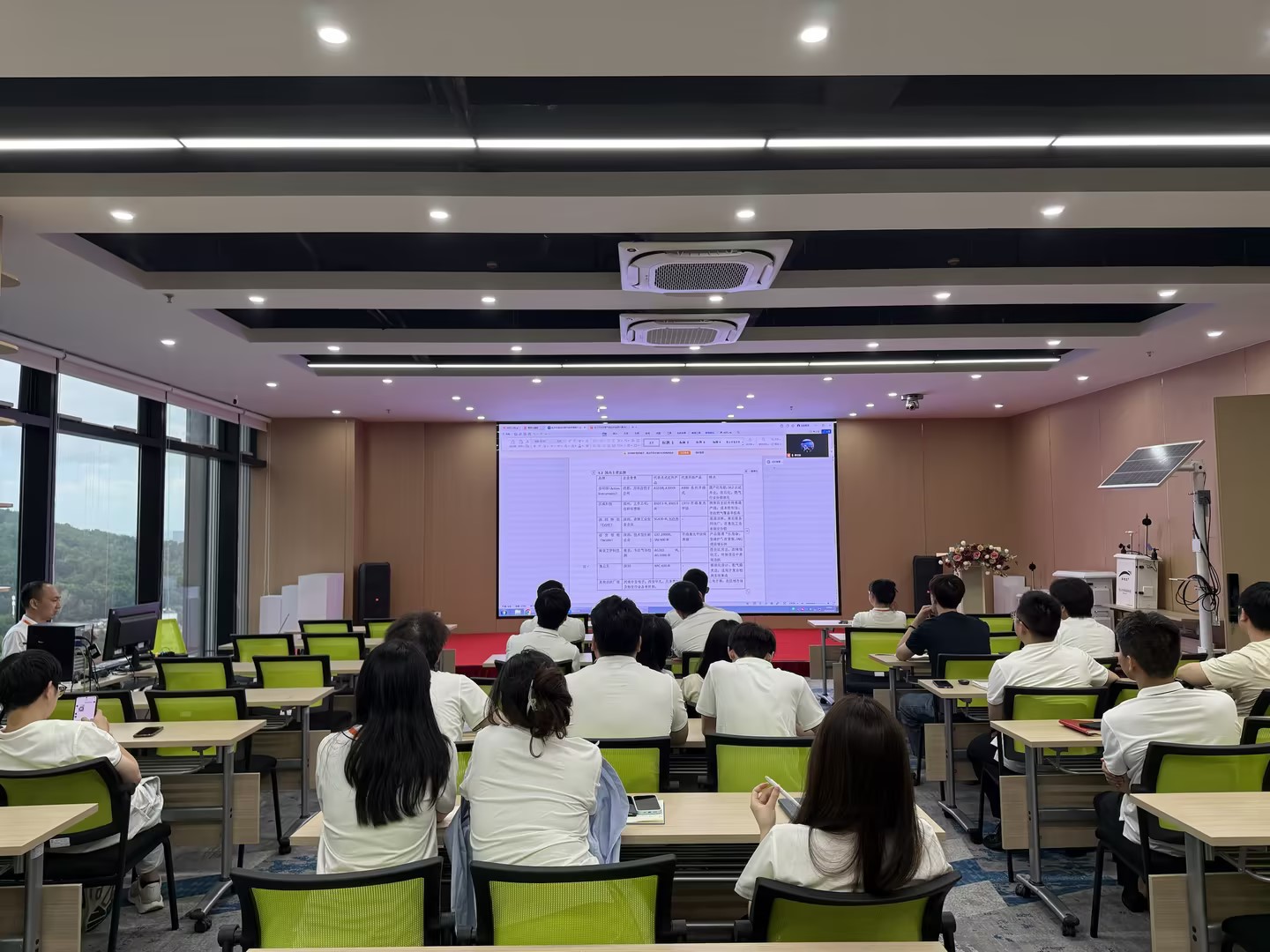 公司举办石化行业安全监测场景专题培训